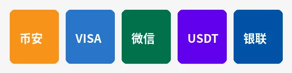 体育竞猜支持的支付方式图标